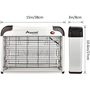 Lámpara Contra Insectos Para Hogar, Aspectek 20 W Eléctrico. - Image 2