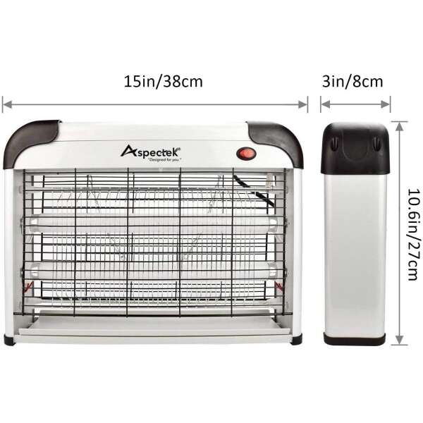 Lámpara Contra Insectos Para Hogar, Aspectek 20 W Eléctrico. - Image 2