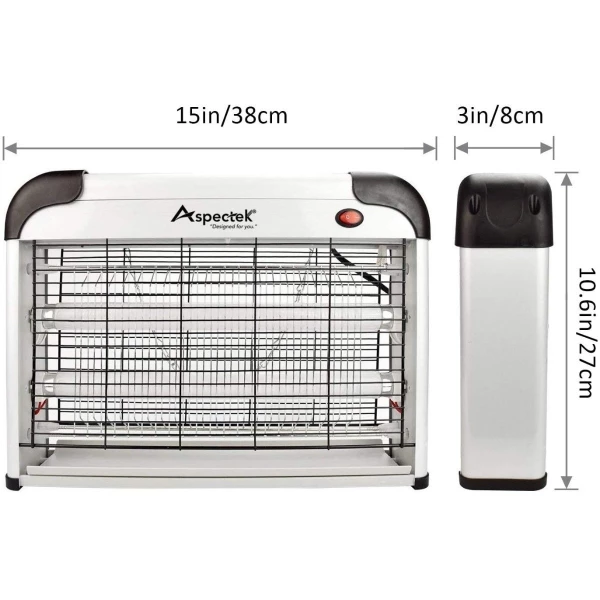 Lámpara Contra Insectos Para Hogar, Aspectek 20 W Eléctrico. - Image 2