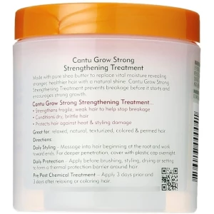 Cantu Shea Butter Grow Strong Cream 173gr - Image 3
