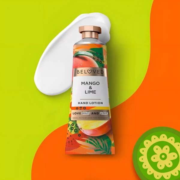 Crema Para Manos Beloved, Con Extracto Natural Mango Y Lima - Image 2
