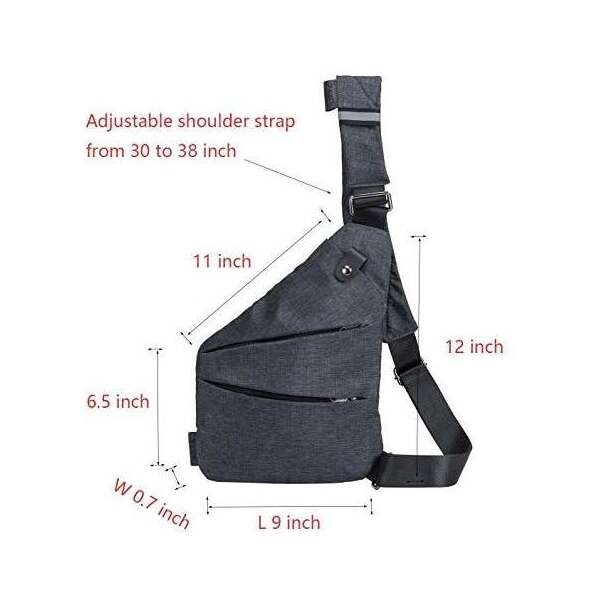 Mochila Multifuncional Con Bandolera Para Hombre Multifuncio - Image 5