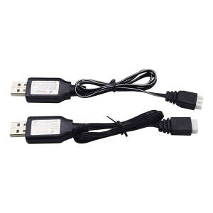 Blomiky 2 Pack 7.4v 1a Usb Charger Cable With Xh-3p Plug 2ud