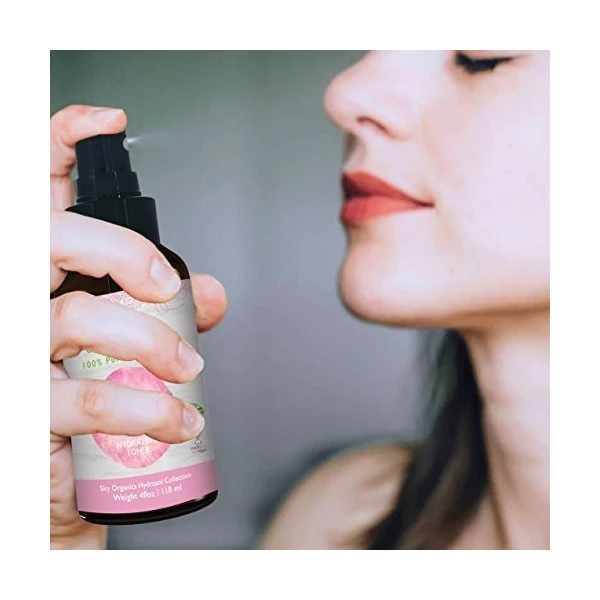 Sky Organics Tonico De Agua De Rosa Organico 4 Onzas 100% Pu - Image 3