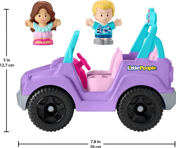 Fisher-price Little People Barbie - Coche De Juguete Color Lila - Image 5