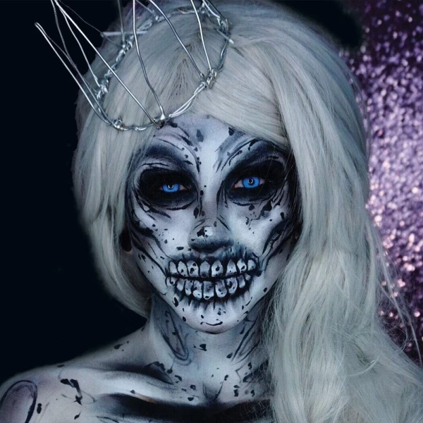 Base De Maquillaje En Cremoso Mehron Mehron Fantasy Fx Mehron Tono Blanco (moonlight White) - 30ml 1.76oz - Image 4