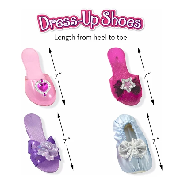 Melissa & Doug Juego De Roles- Set De Zapatos Para Disfraz - Image 2