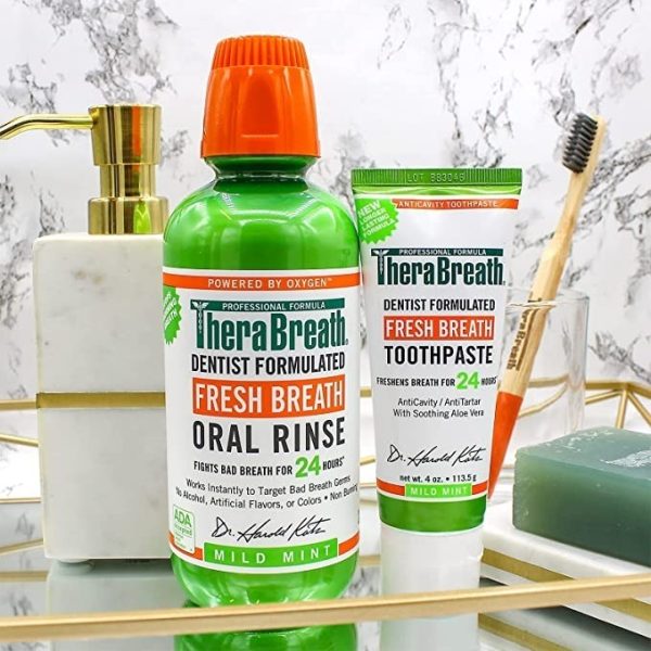 Therabreath Pasta De Dientes Aliento Fresco, Boca Seca 4 Oz - Image 4