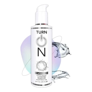 Turn On Gel Lubricante Intimo Base Silicon 236 Ml Sabor Sin Sabor