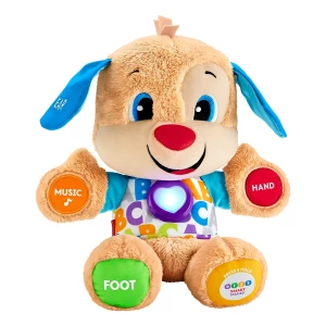 Peluche Educativo Fisher-price Cachorro Ríe Y Aprende Ingles