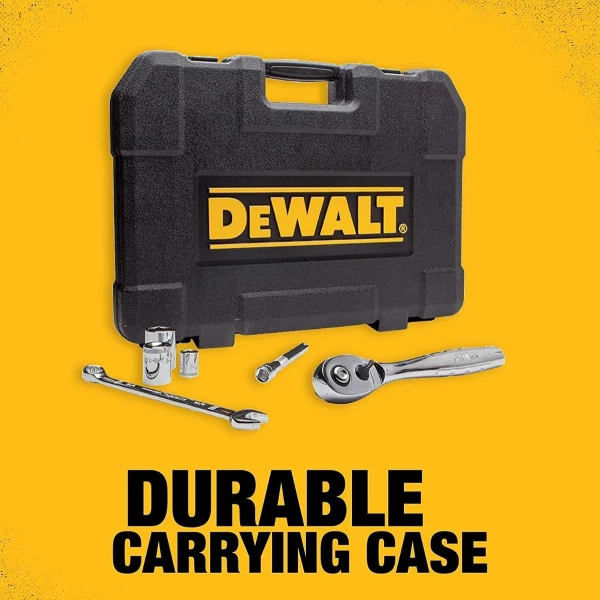 Kit De Herramientas Dewalt, Dados Y Llaves Con 142 Piezas - Image 5