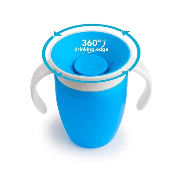 Vaso Entrenador 360 Munchkin Antiderrames Color Azul/verde - Image 2