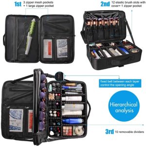 Organizador De Maquillaje Ralavel, Bolsa Grande, Con Correa - Image 3