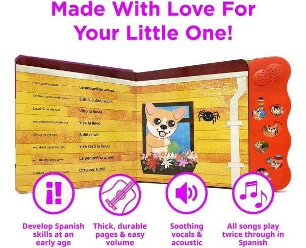 Coco Learns Libro Musical Y Juguete Bilingüe Para Niños Vol1 - Image 3