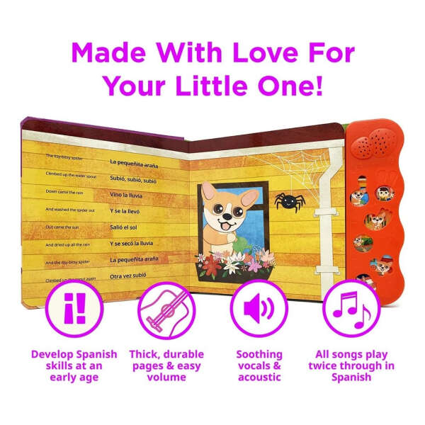 Coco Learns Libro Musical Y Juguete Bilingüe Para Niños Vol1 - Image 3