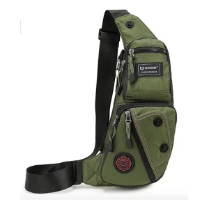Bolso Honda Nicgid Mochila Bandolera Para Hombre Lysb01mz3hk Color Verde Militar 1 Diseño De La Tela Liso