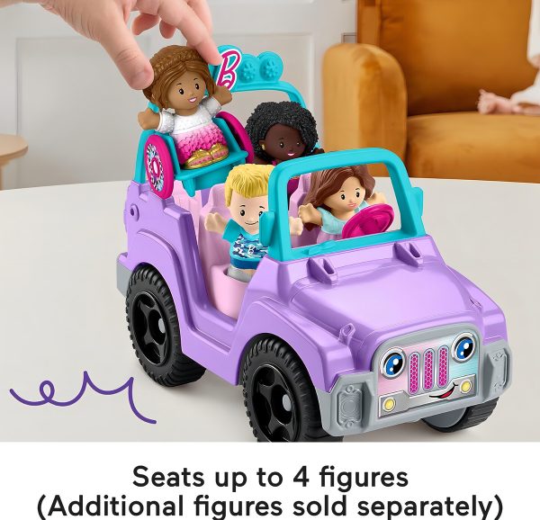 Fisher-price Little People Barbie - Coche De Juguete Color Lila - Image 4
