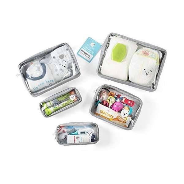 Organizador Bolsa Beary Ordenado Para Pañales 5 Unidades - Image 4