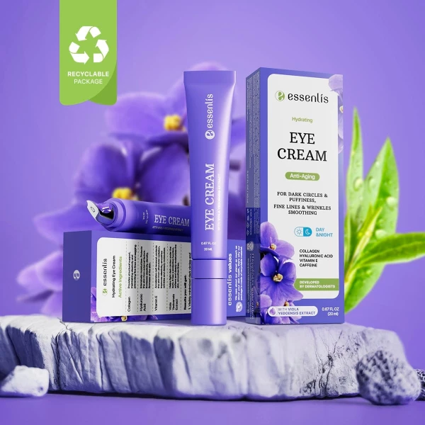 Essenlis Crema Antienvejecimiento Para Ojeras E Hinchazón. Momento De Aplicación Día/noche Tipo De Piel Todo Tipo De Piel - Image 2