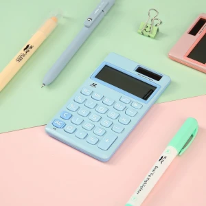 Mr. Pen - Calculadora De Función Estándar, 12 Dígitos Color Azul Claro - Image 3