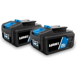 Hart Pack De 2 Baterías De Iones De Litio De 20 V. Y 4,0 Ah