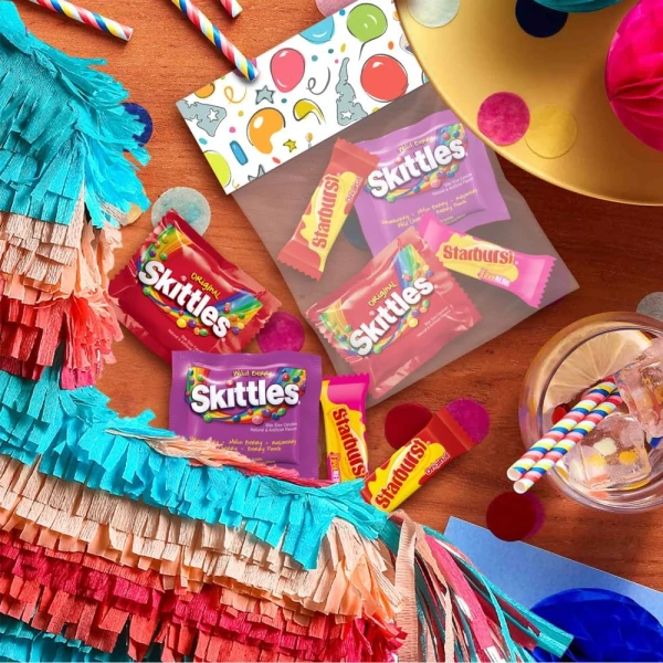Skittles Original, Skittles Wild Berry & Starburst, 570g - Image 3