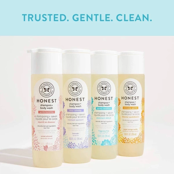 Honest Shampoo Y Gel De Baño Bebé Hipoalergénico Almendras - Image 4