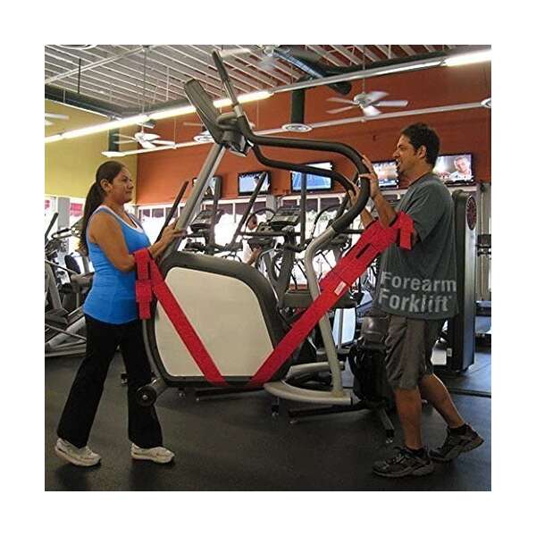 Correa Montacargas De Antebrazo Color Rojo Forearm Forklift - Image 3