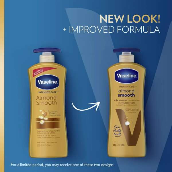 Vaseline Loción Corporal Suave Cuidados Intensivos Almendra - Image 4