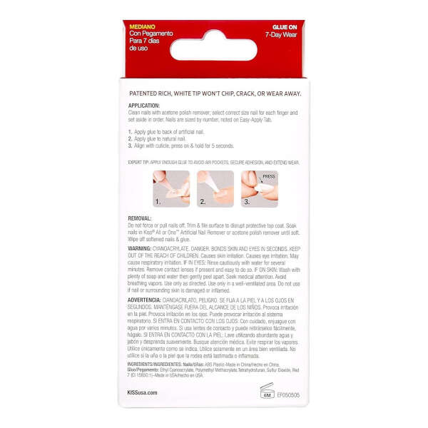 Kiss Products - Kit De Uñas, Cadena De Perlas - Image 4