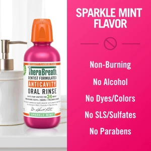 Enjuague Bucal Sabor Sparkle Mint 2 Pack 16oz Therabreath - Image 2