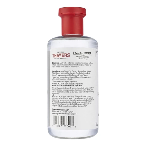 Thayers Tonico Facial Mist Hazel Lavender 355 Ml - Image 2