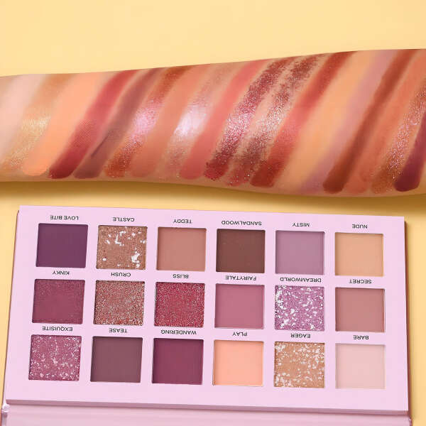 Paleta De Sombra De Colores Mate, Brillantes, Nude Y Aroma Color De La Sombra Aromas - Image 5