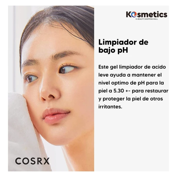 Cosrx Gel Limpiador Con Ph Bajo Good Morning 150ml Original - Image 2