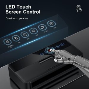 Vsdk Máquina Selladora Al Vacio Para Alimentos Color Negro - Image 4