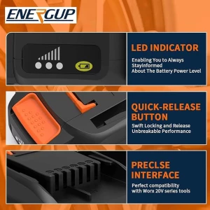 Energup Cargador + Pack De 2 Baterías De Litio De 20v 3.5ah - Image 3