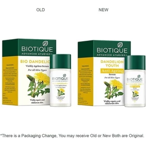 Biotique Sérum Antiedad De Diente De León Momento De Aplicación Día/noche Tipo De Piel Todo Tipo De Piel - Image 2