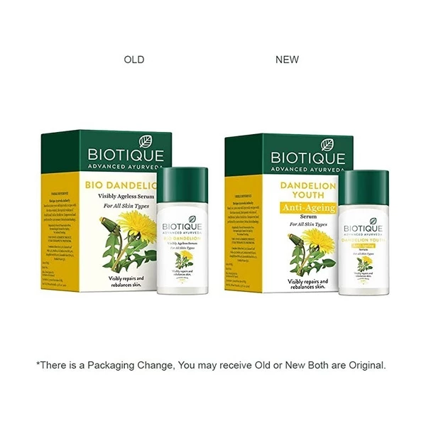 Biotique Sérum Antiedad De Diente De León Momento De Aplicación Día/noche Tipo De Piel Todo Tipo De Piel - Image 2