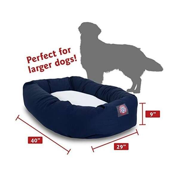 Majestic Pet Polycotton Sherpa Bagel Cama De Perro Por Produ - Image 3
