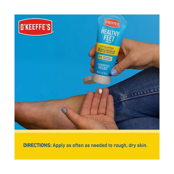 Crema Exfoliante Para Pies 2 En 1 O'keeffe's Healthy Feet - Image 2