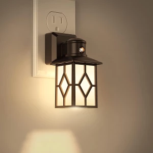 L Lohas Led - Luces Para Pared Nocturna Enchufable 2 Und Color Blanco Cálido