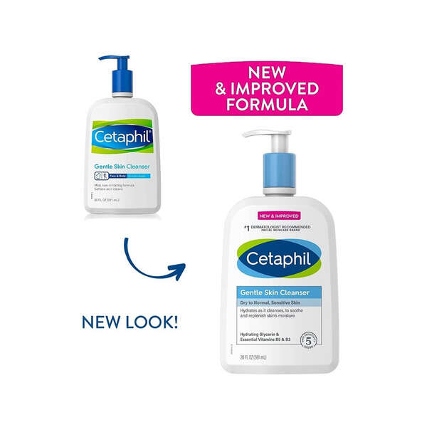 Cetaphil Limpiador Facial Suave Hidratante Toda Piel 20 Oz Tipo De Piel Todo Tipo De Piel - Image 3