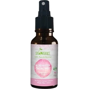 Sky Organics Tonico De Agua De Rosa Organico 4 Onzas 100% Pu