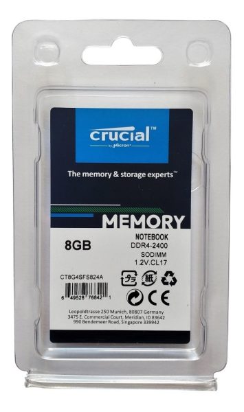 Memoria Ram Color Verde 8gb 1 Crucial Ct8g4sfs824a - Image 2