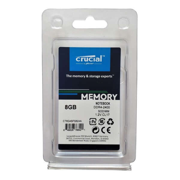 Memoria Ram Color Verde 8gb 1 Crucial Ct8g4sfs824a - Image 2