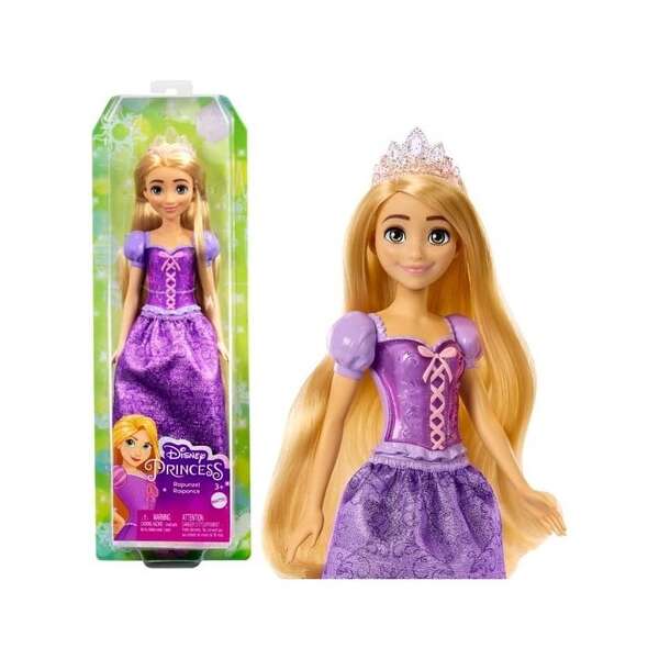 Muñeca Princesa Disney - Falda Brillante De Rapunzel Mattel - Image 2