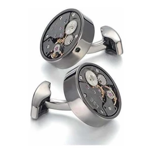 Merito Oceano Movimiento Mecanico Gemelos Reloj Steampunk Me - Image 5