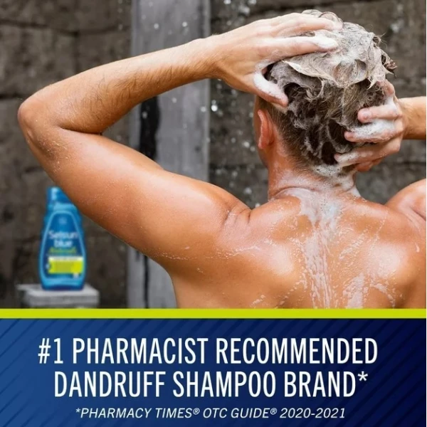 Shampoo Selsun Blue Naturals Dandruff 325ml 11oz - Image 3