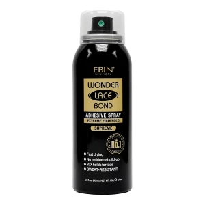 Ebin Wonder Lace Bond Spray Adhesivo De Peluca Encaje 80ml