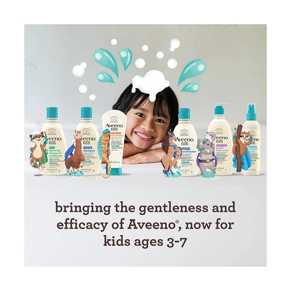 Aveeno Kids 2 En 1 Shampoo Y Acondicionador Hidratante 354ml - Image 3